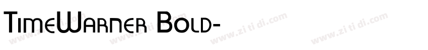 TimeWarner Bold字体转换